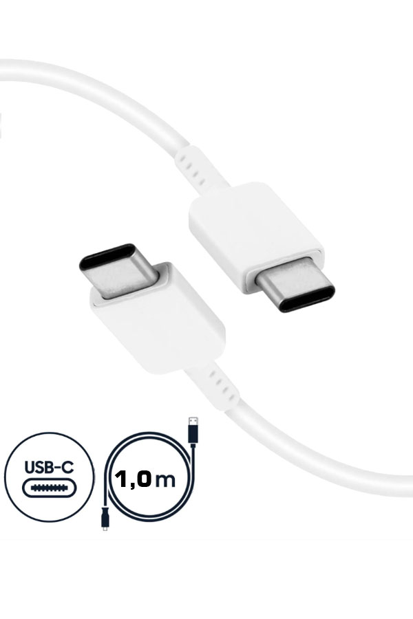 Samsung Datenkabel EP-DA705 1.0 m USB Typ C -> USB Typ C white